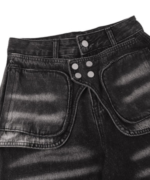 ラップブラストフレアデニム