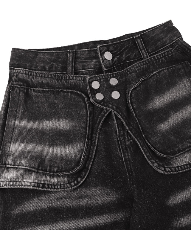 ラップブラストフレアデニム