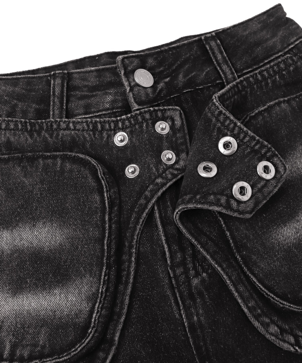 ラップブラストフレアデニム