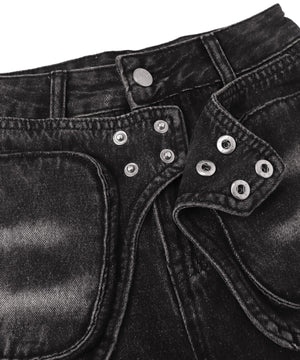 ラップブラストフレアデニム