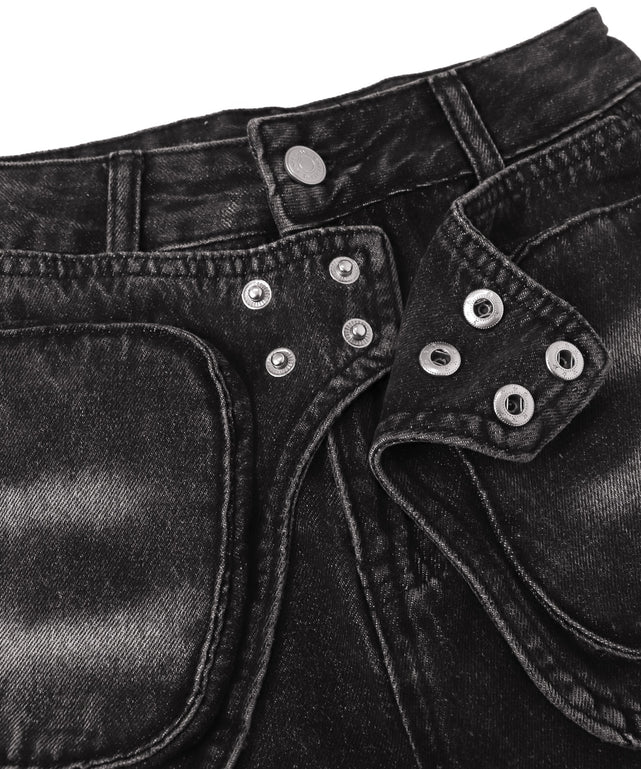 ラップブラストフレアデニム