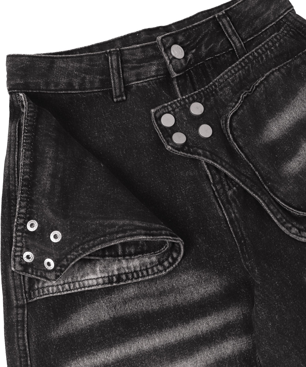 ラップブラストフレアデニム