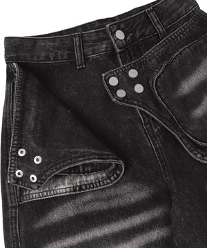 ラップブラストフレアデニム