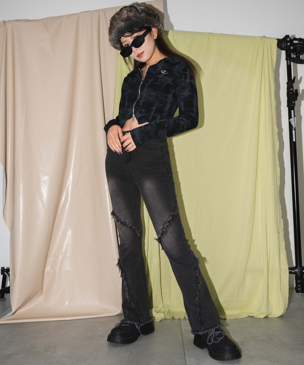 ブラック　モデル:155cm　F着用