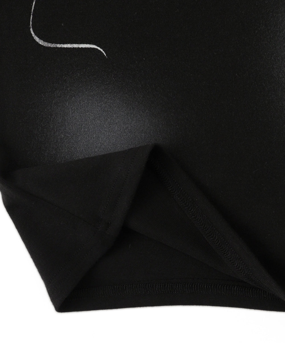 フォイルグラフィックハイネックトップス