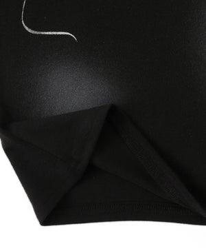 フォイルグラフィックハイネックトップス