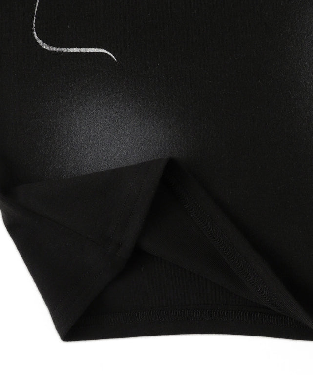 フォイルグラフィックハイネックトップス