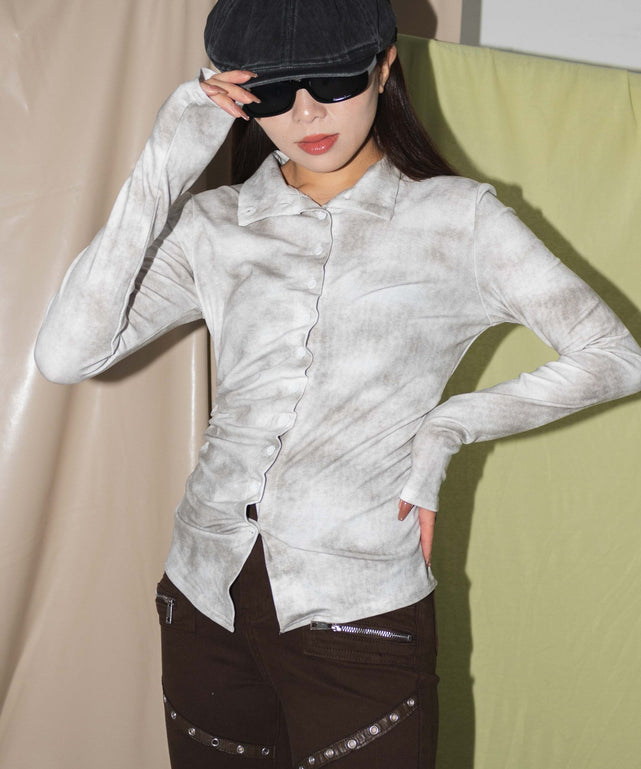 ホワイト　モデル:155cm　F着用