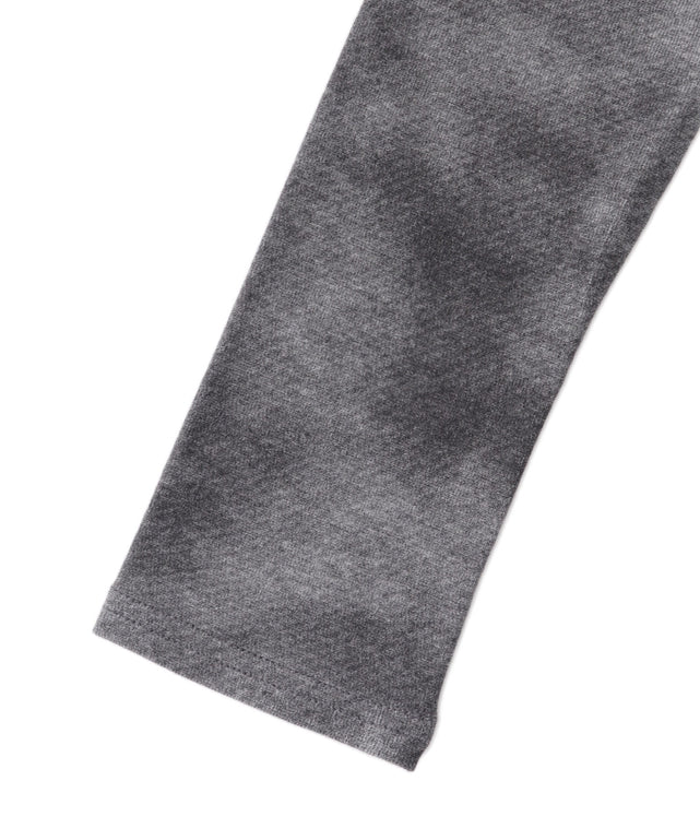 ハーフネックボタントップス