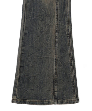 スタッズフレアデニム