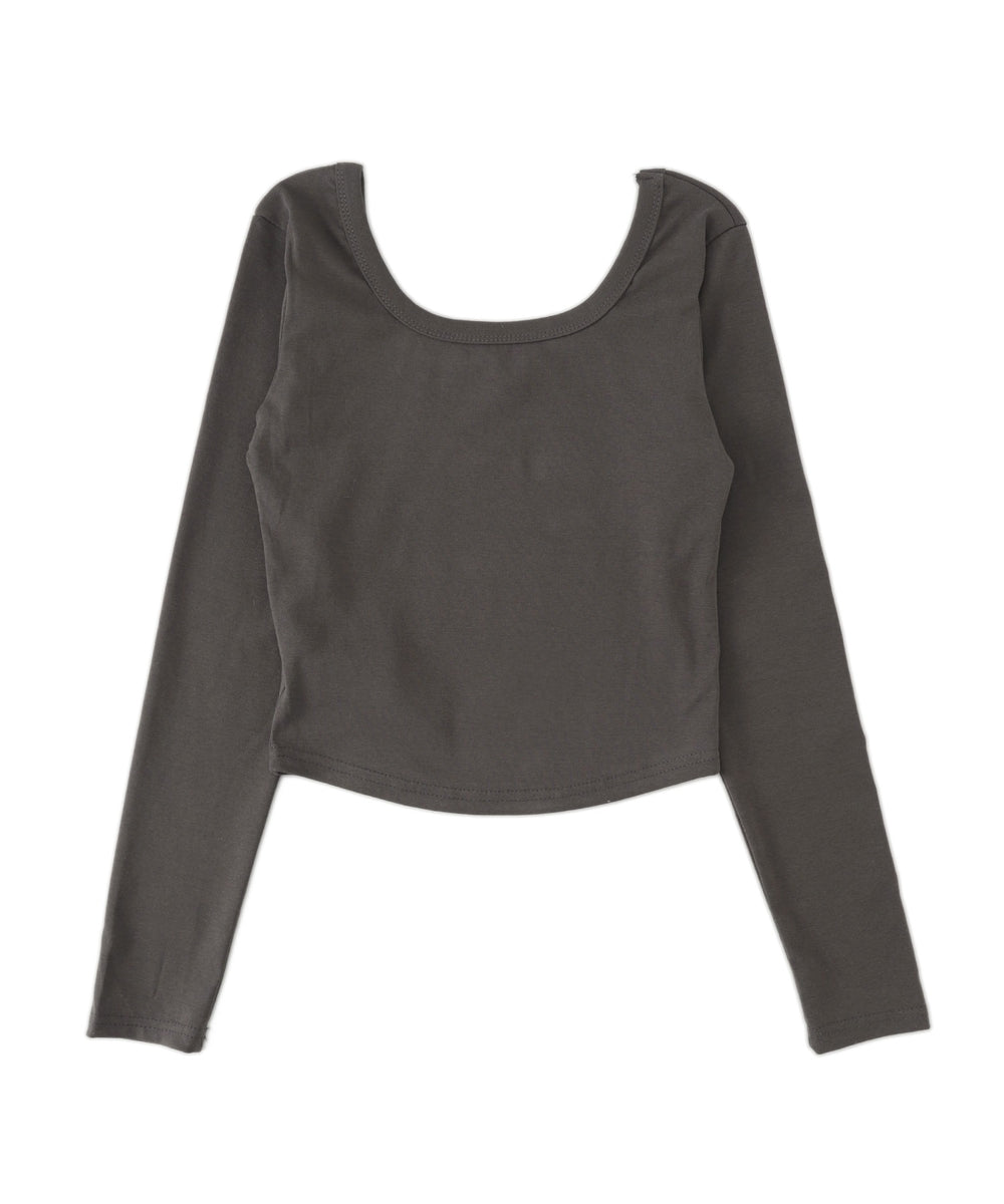 ハトメネックグラフィックピチトップス