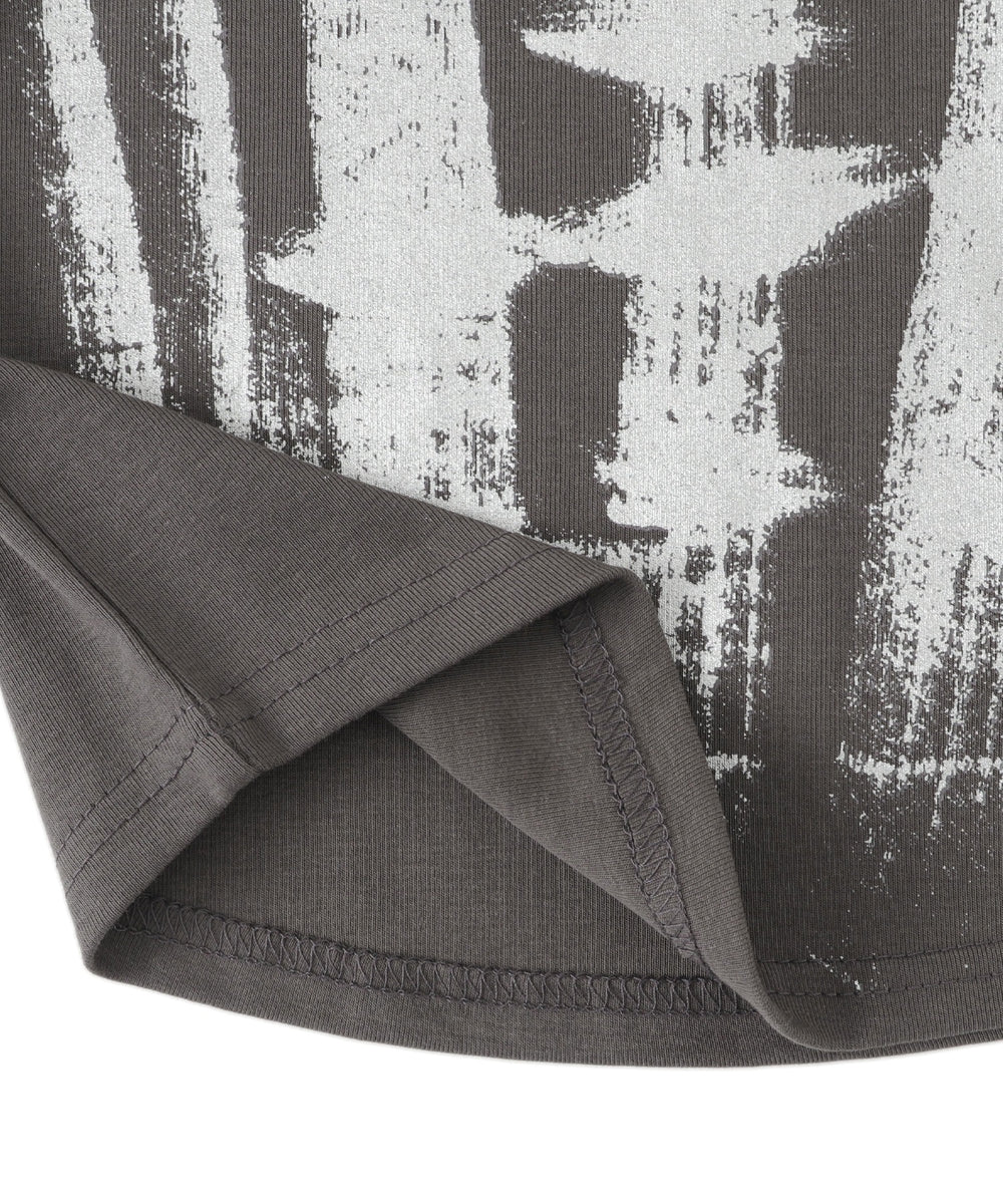 ハトメネックグラフィックピチトップス