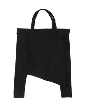 Wジップグラフィックオフショルトップス