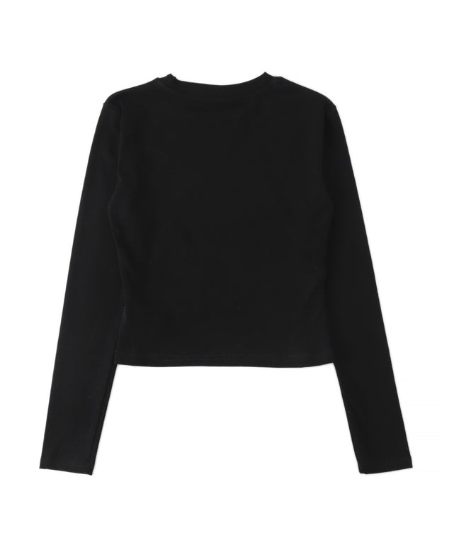 切替デザインレタリングトップス