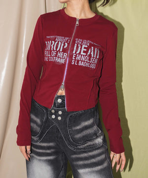 レッド　モデル:155cm　F着用