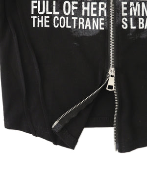 Wジップドームスタッズトップス