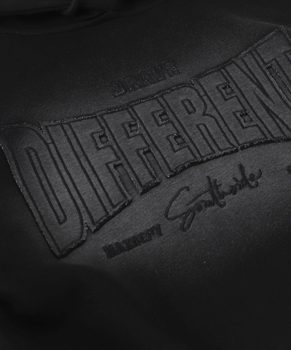 サイドギャザーグラデーションパーカー