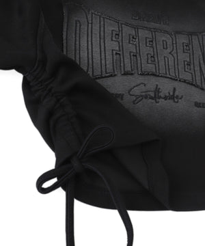 サイドギャザーグラデーションパーカー