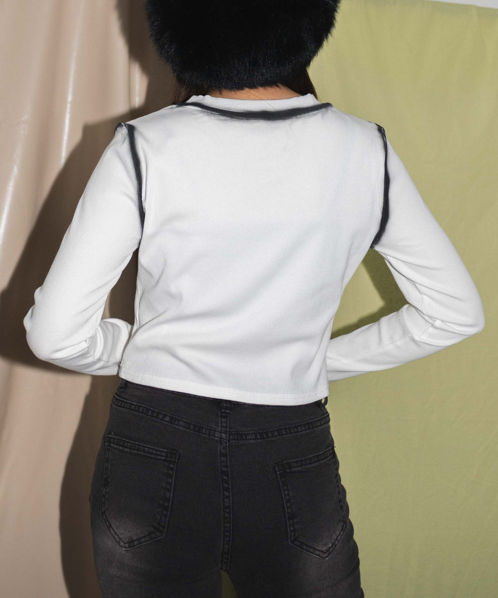 ホワイト モデル:155cm F着用