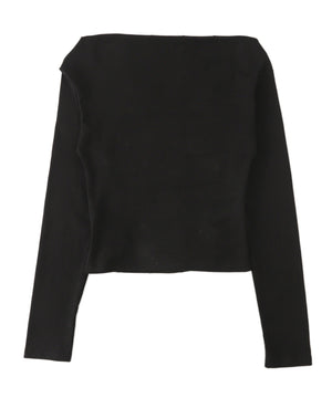 メッセージオフショルトップス