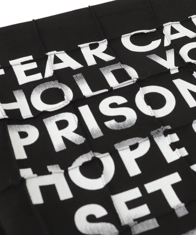 メッセージオフショルトップス