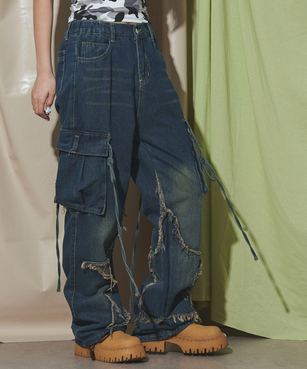 デニム モデル：160cm F着用