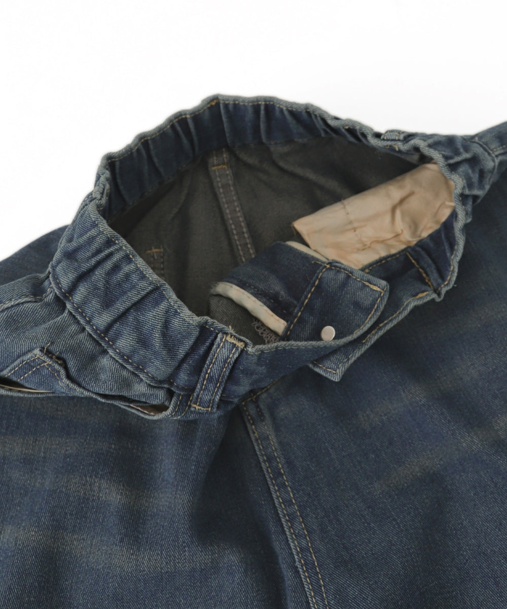 スターポケットデニムパンツ