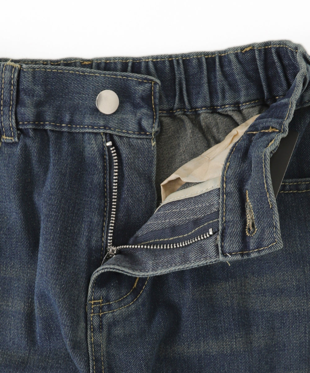 スターポケットデニムパンツ