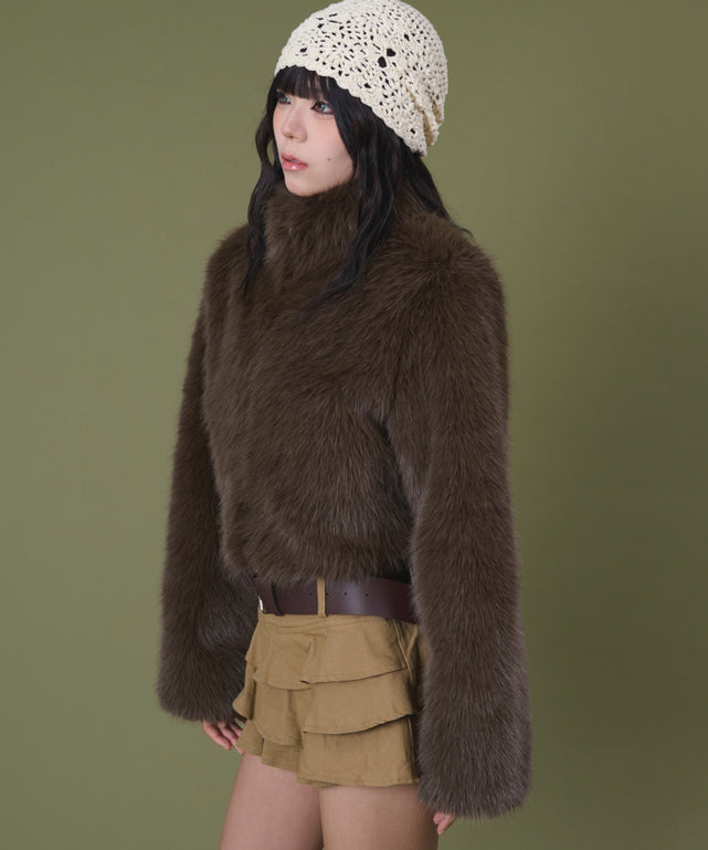 ブラウン モデル：160cm F着用