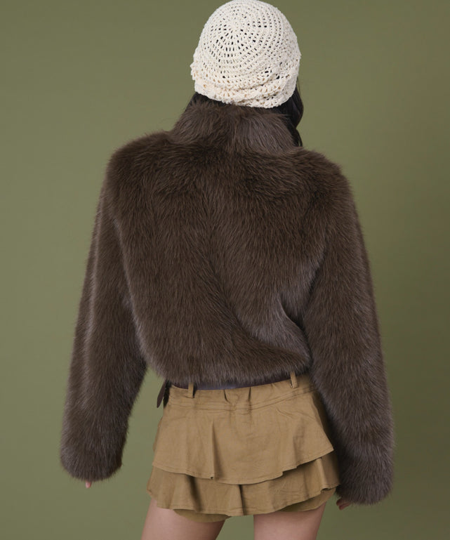 ブラウン モデル：160cm F着用