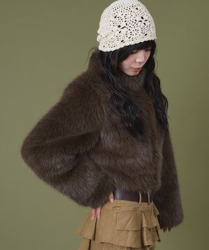 ブラウン モデル：160cm F着用