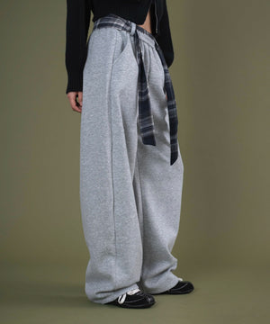 杢グレー モデル：163cm F着用