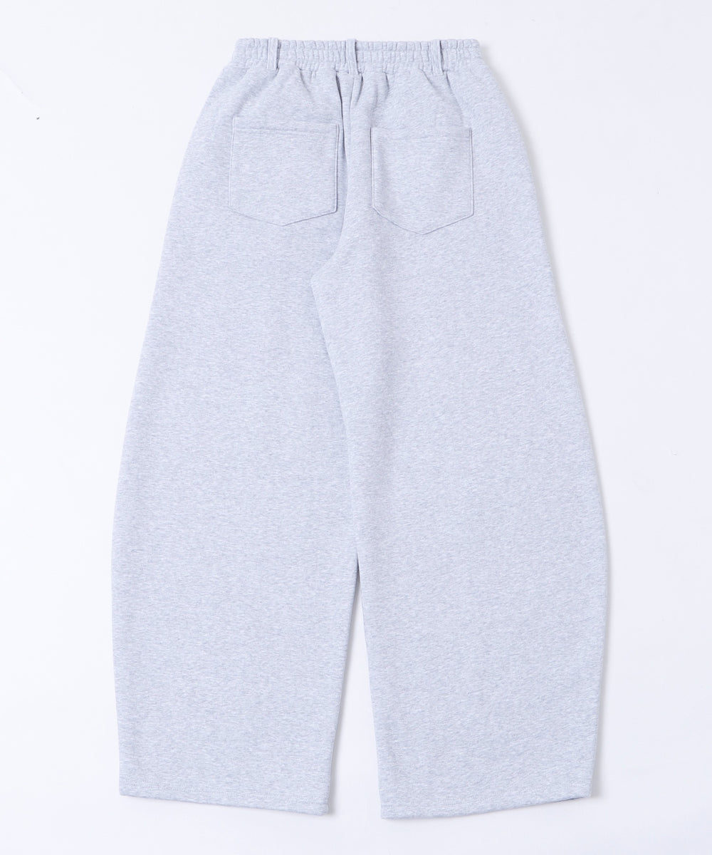 裏起毛バレルスウェットパンツ