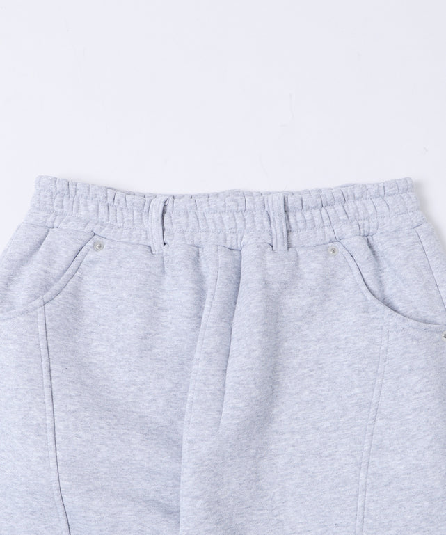 裏起毛バレルスウェットパンツ