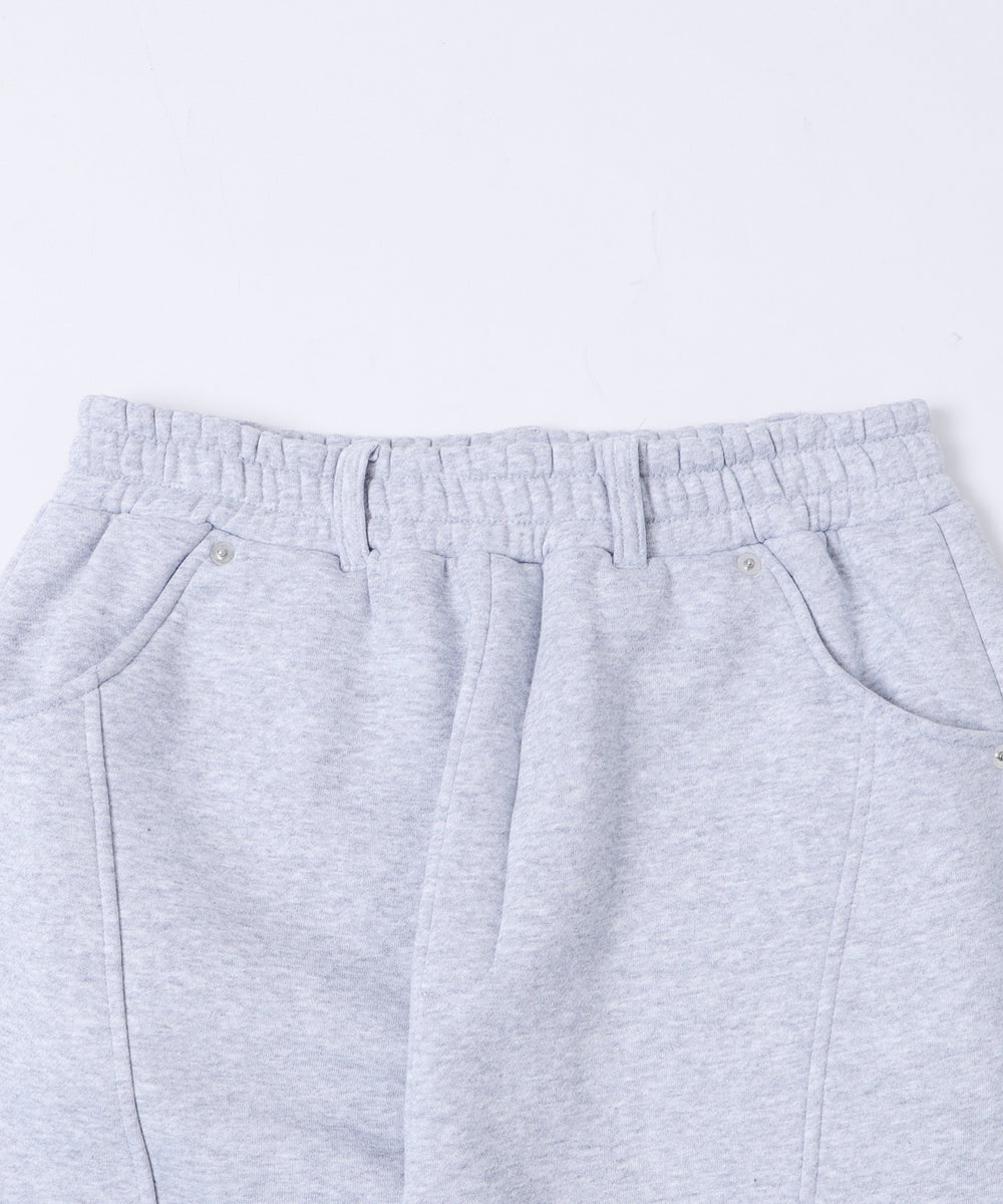 裏起毛バレルスウェットパンツ