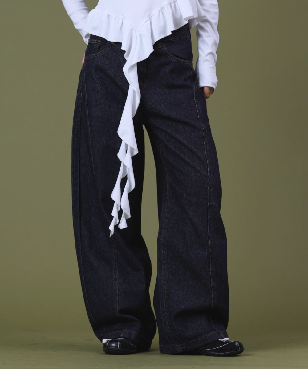 デニムインディゴ モデル：160cm S着用