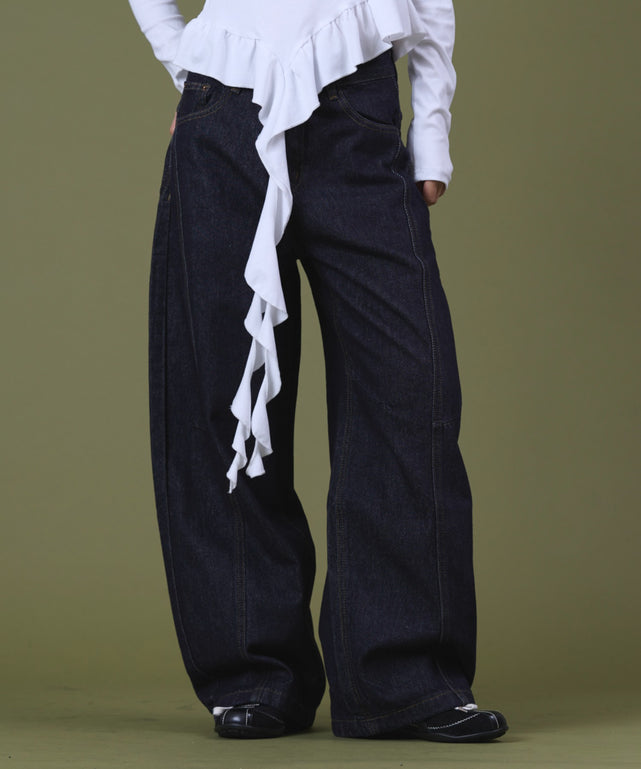 デニムインディゴ モデル：160cm S着用