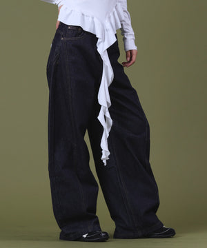 デニムインディゴ モデル：160cm S着用