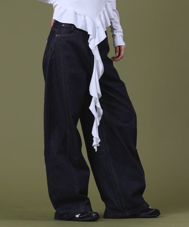 デニムインディゴ モデル：160cm S着用