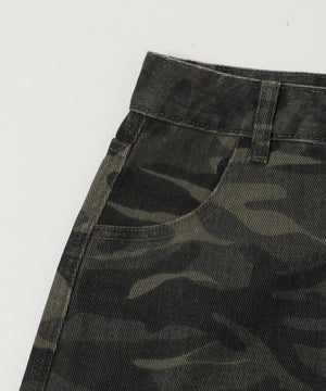マルチポケットカモフラスカート