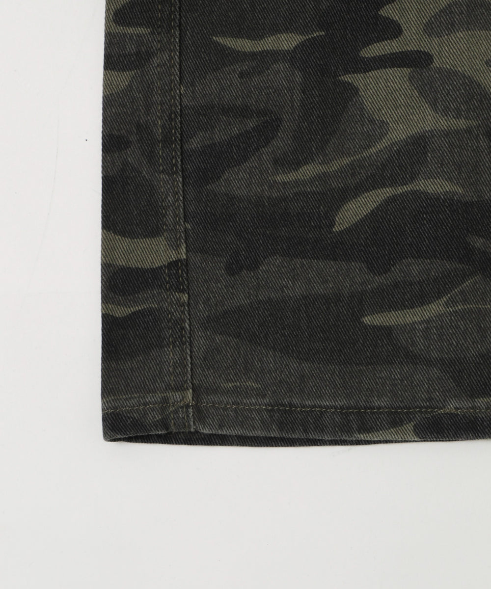 マルチポケットカモフラスカート