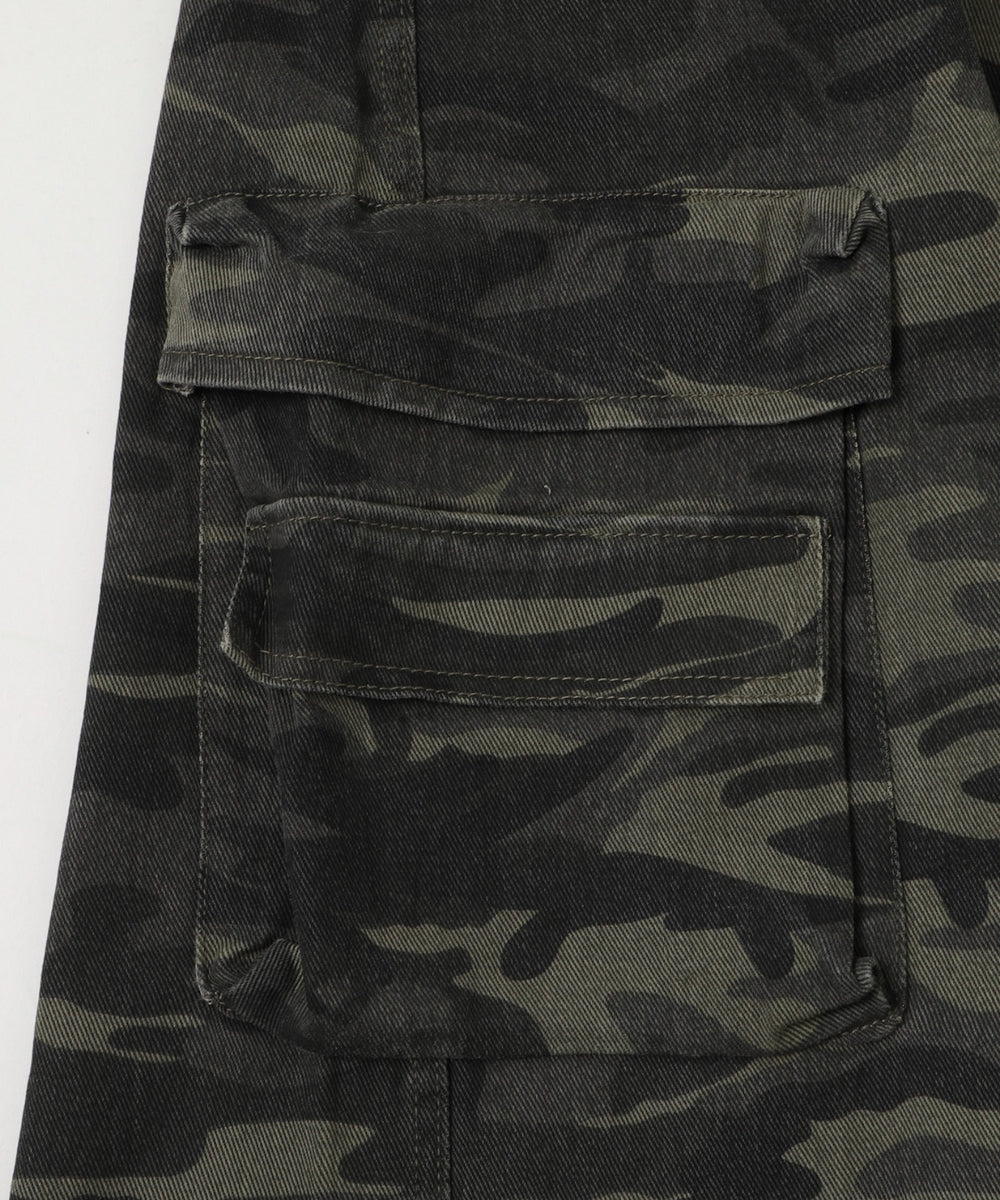 マルチポケットカモフラスカート