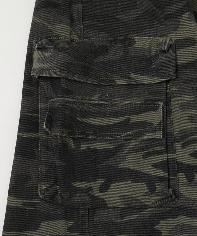 マルチポケットカモフラスカート