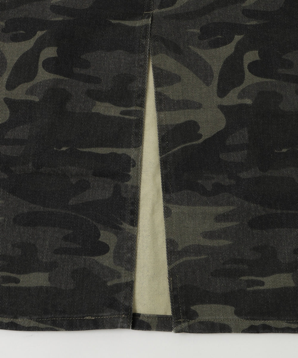 マルチポケットカモフラスカート