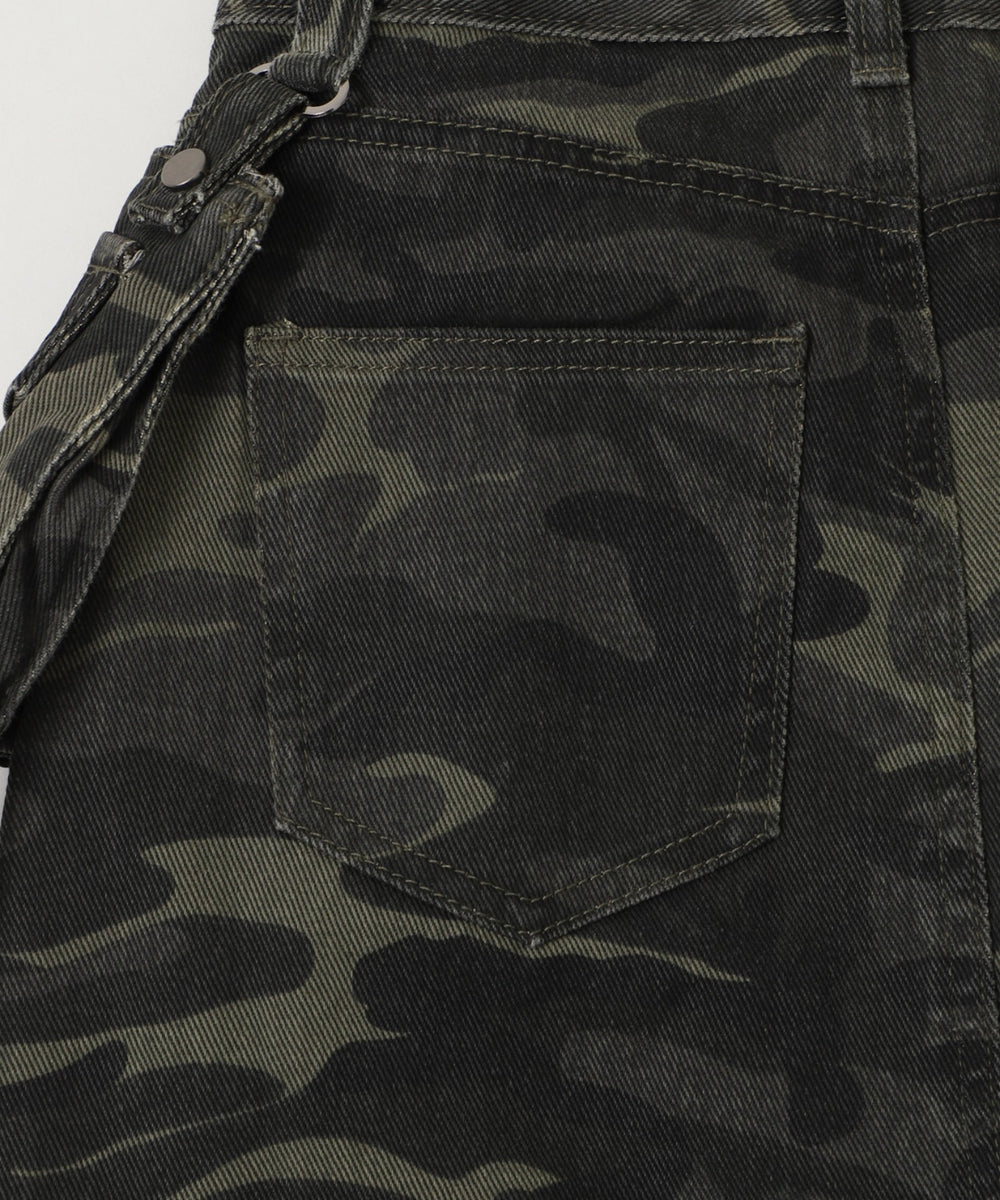 マルチポケットカモフラスカート