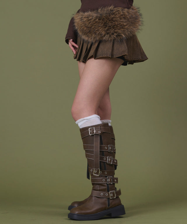 ブラウン モデル：160cm S着用