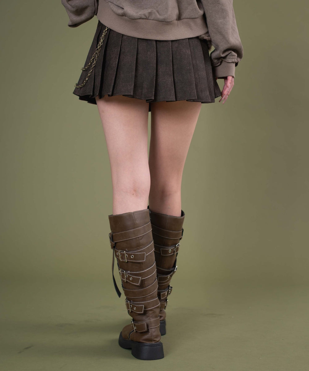 ブラウン モデル：163cm S着用