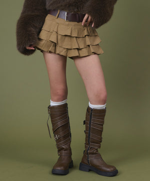 ベージュ モデル：160cm F着用