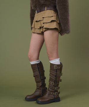 ベージュ モデル：160cm F着用