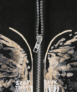 エイジドバタフライジップパーカー